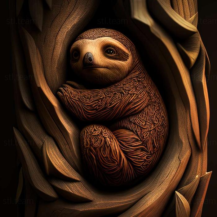 3D model Sloth (STL)